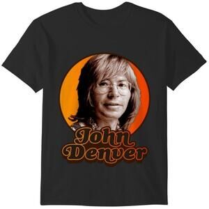 John Denver Classic Country Music Graphic T-Shirt Fan Gift Retro Style Tee